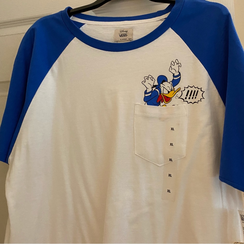 Mens Vans baseball T-Shirt